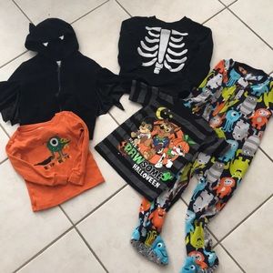 5 piece 3T boys Halloween set